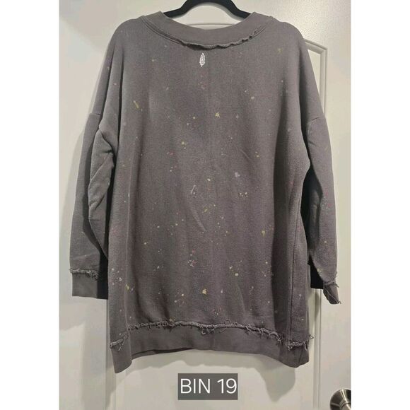 Free People Movement Make It Count Sweatshirt Size LARGE EUC - Picture 6 of 11